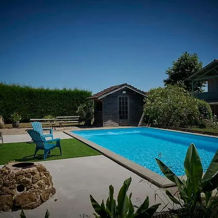 à La Ferme Avec Spa, Le Poutou Casa de Férias Maupas